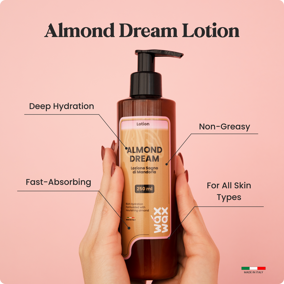 Almond Dream product key features