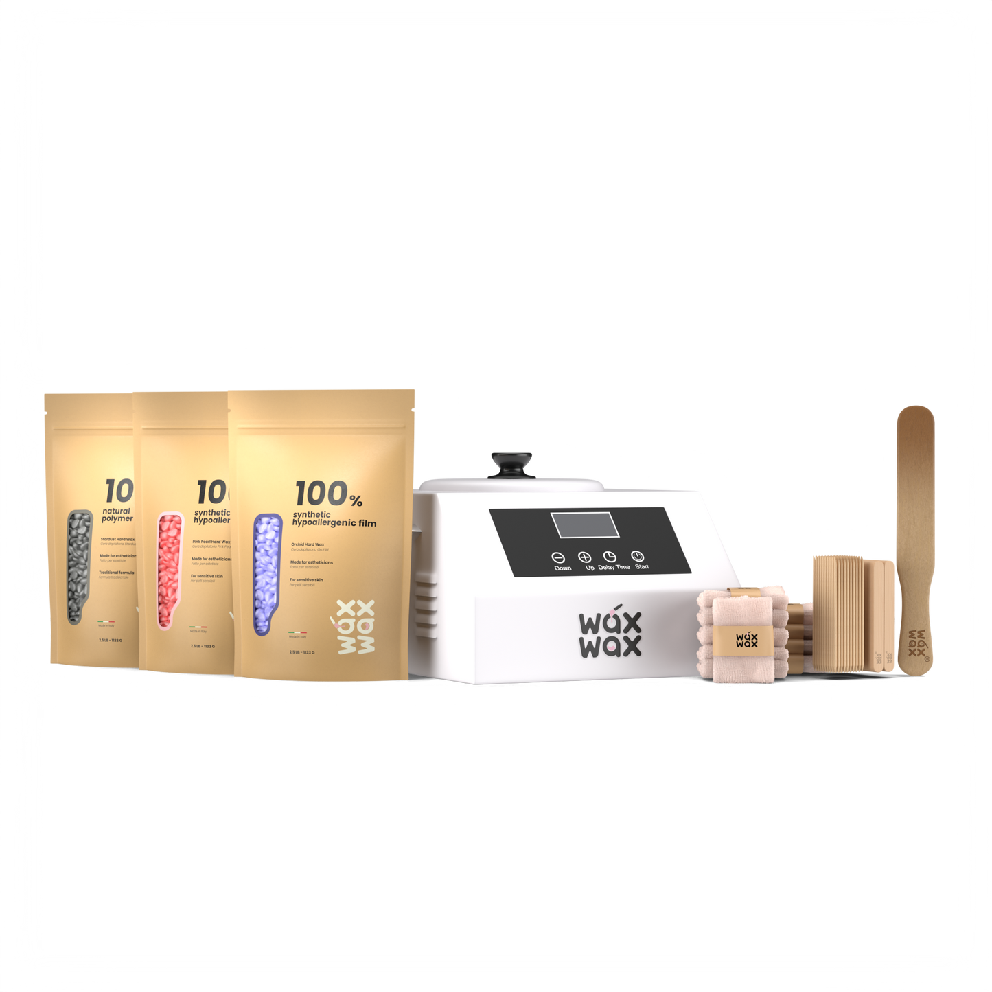 Kit de depilación profesional