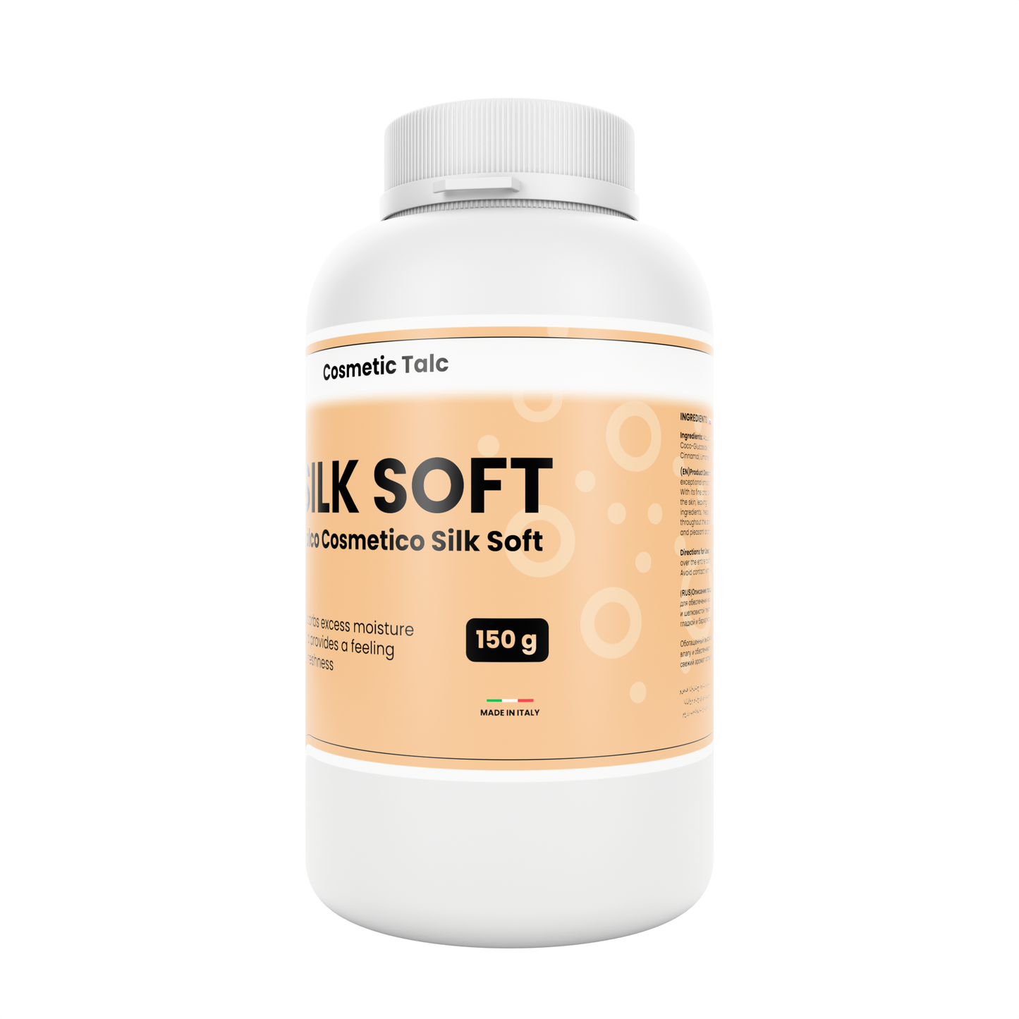 Talco cosmético SilkSoft