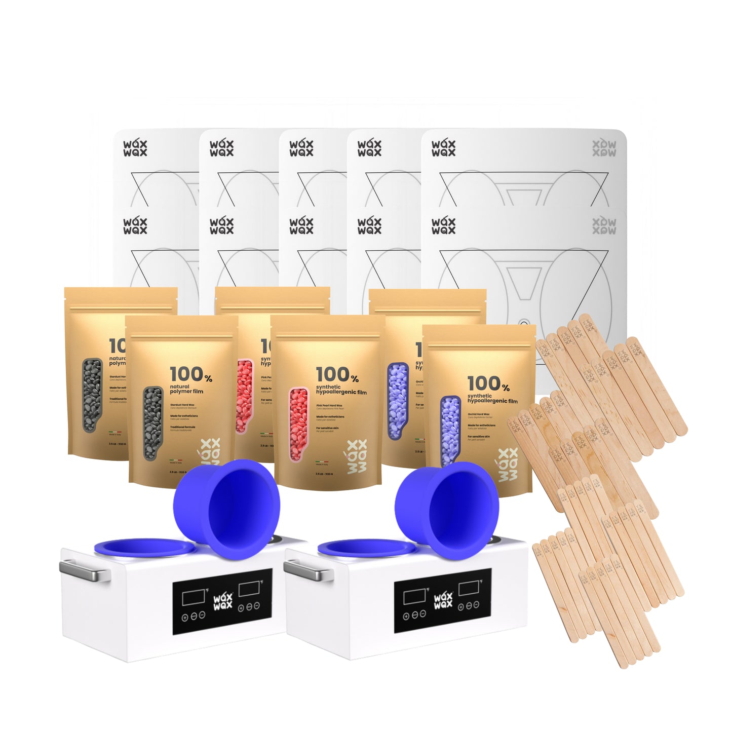 School Waxing Starter Kit (10 Students) — With Practice Mats