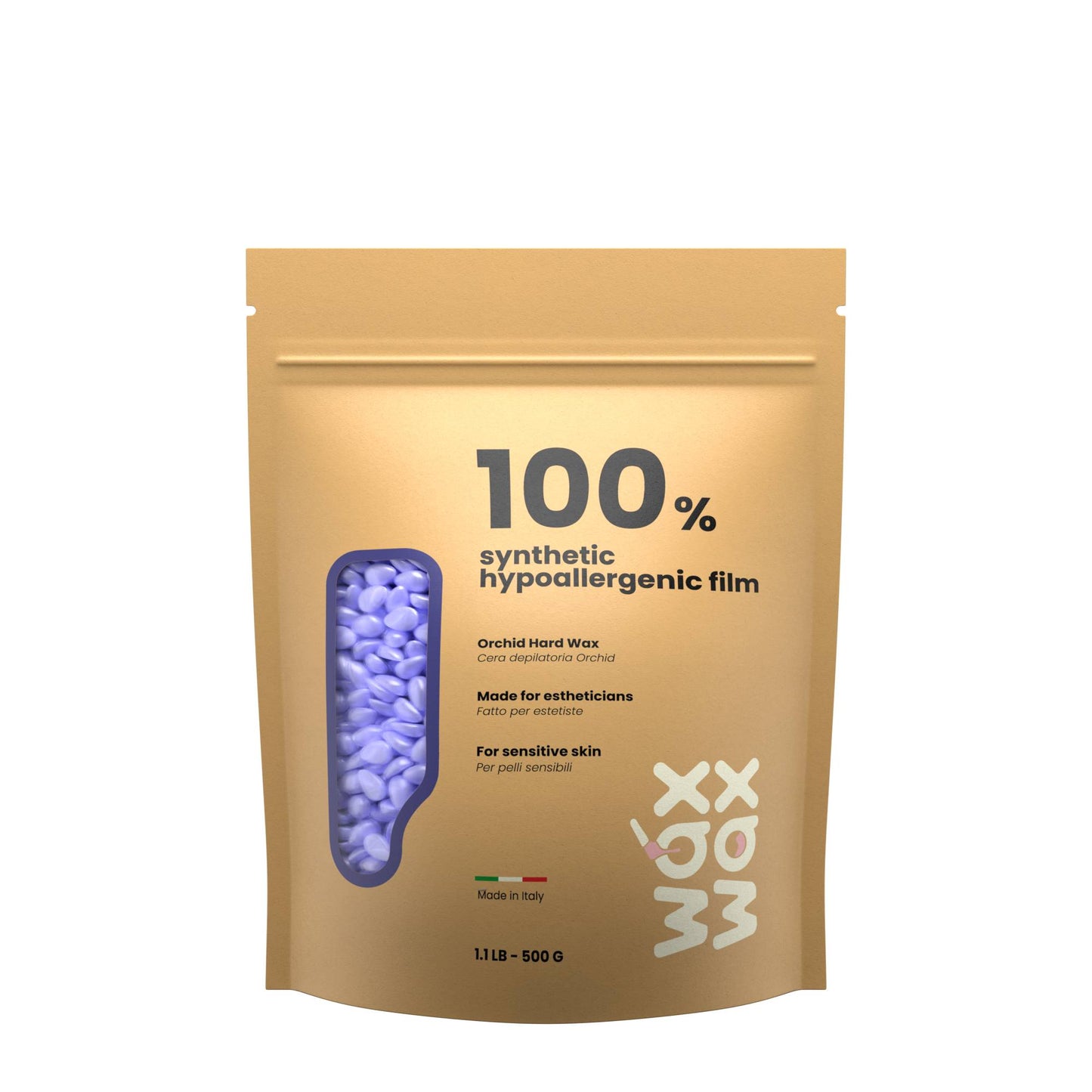 Orchid Hypoallergenic Hard Wax Beads – For Sensitive Skin by Wax Wax