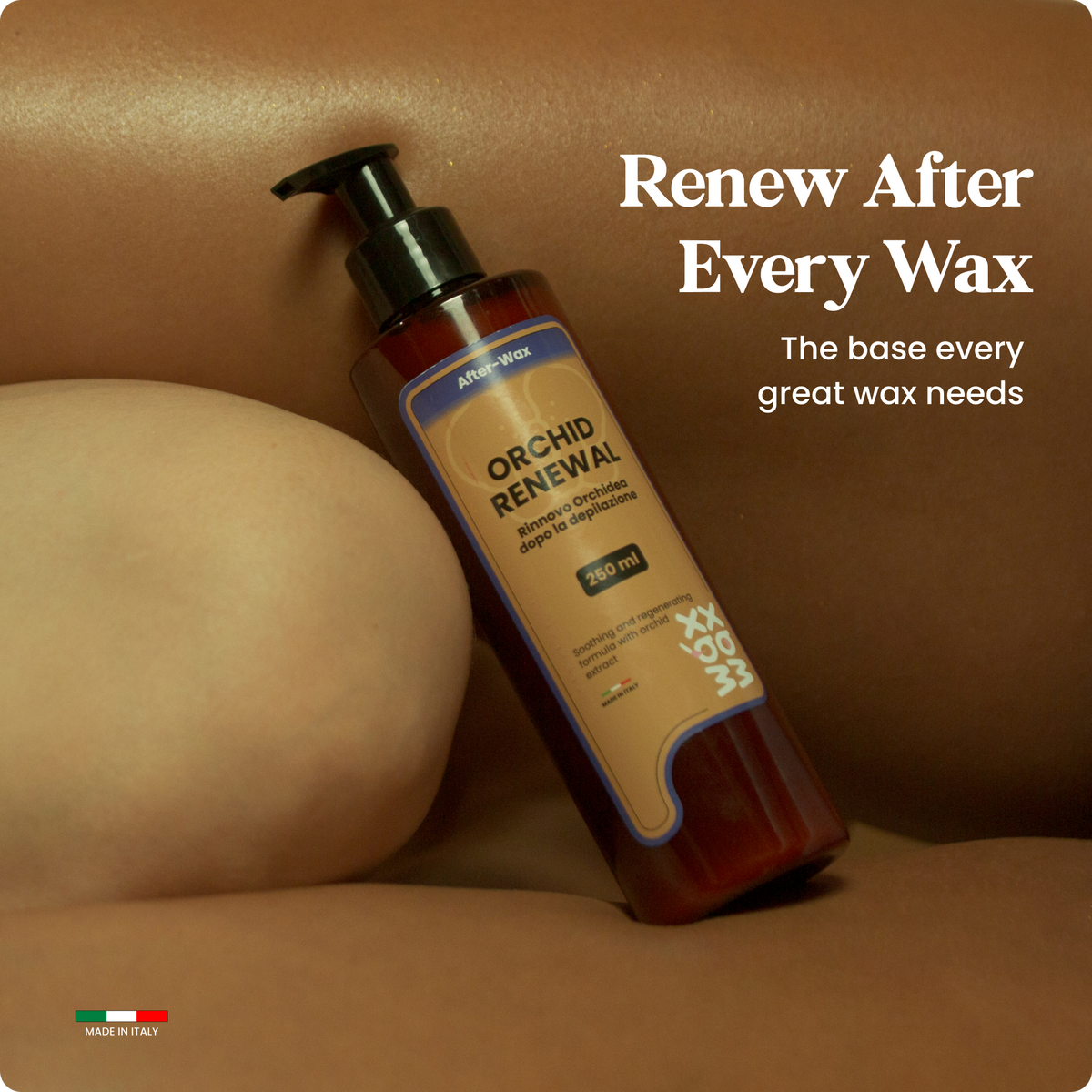 Orchid Renewal product shown during use