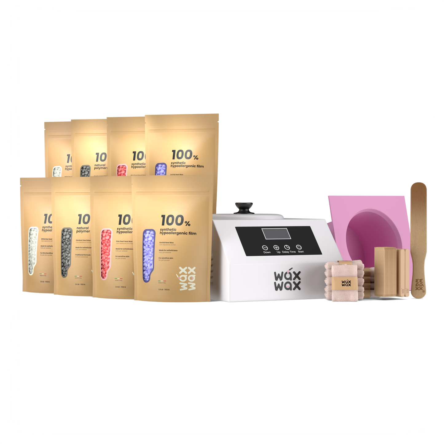 Professional Waxing Kit | 20 LB Hard Wax + 10 LB Warmer