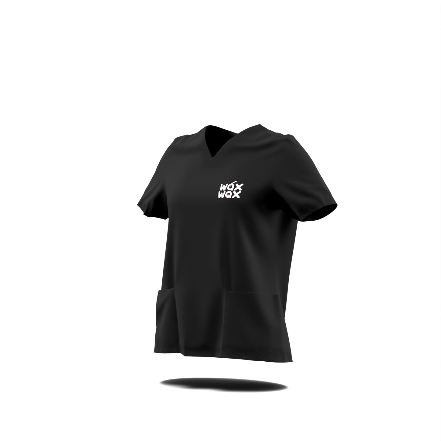 Wax Wax Professional Scrub Top – Black