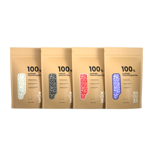 Hard Wax Sample Pack – Pink Pearl, Orchid & Stardust by Wax Wax