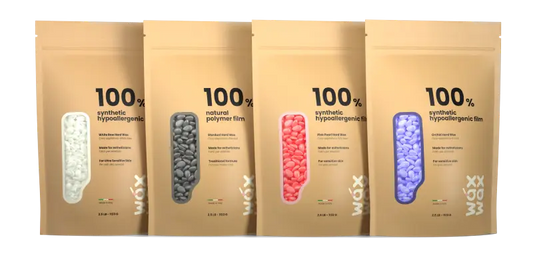 ⁠Hard Wax Sample PRO Pack - (Pink Pearl, Orchid, Stardust & White Raw — 2.5 lb each / 10 lb total)