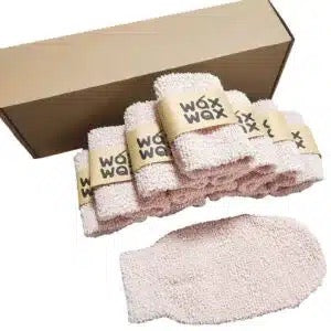 Guantes exfoliantes hechos con bambú