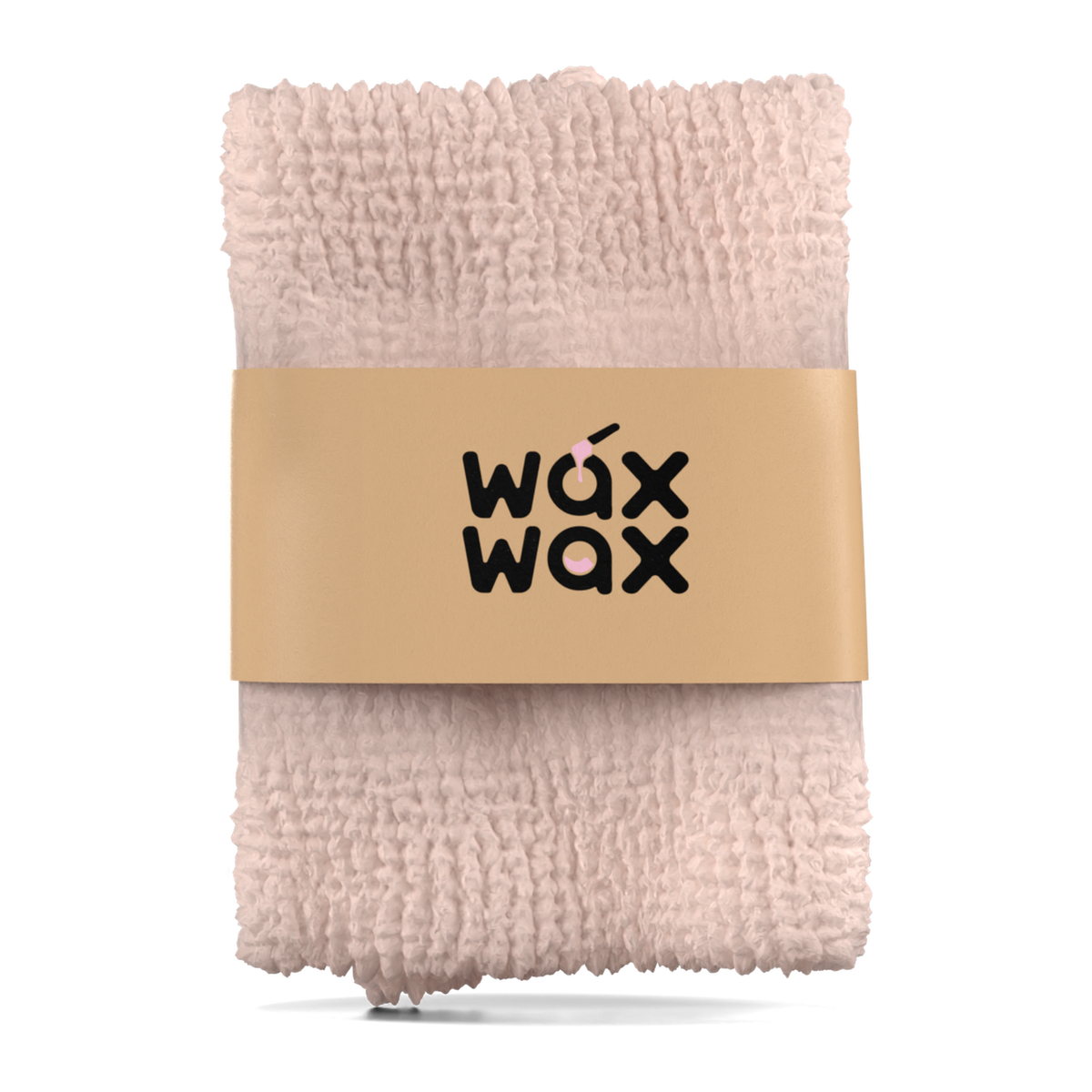 Bamboo exfoliating gloves for pre-wax exfoliation, included in the Super Heavy Duty Waxing Kit