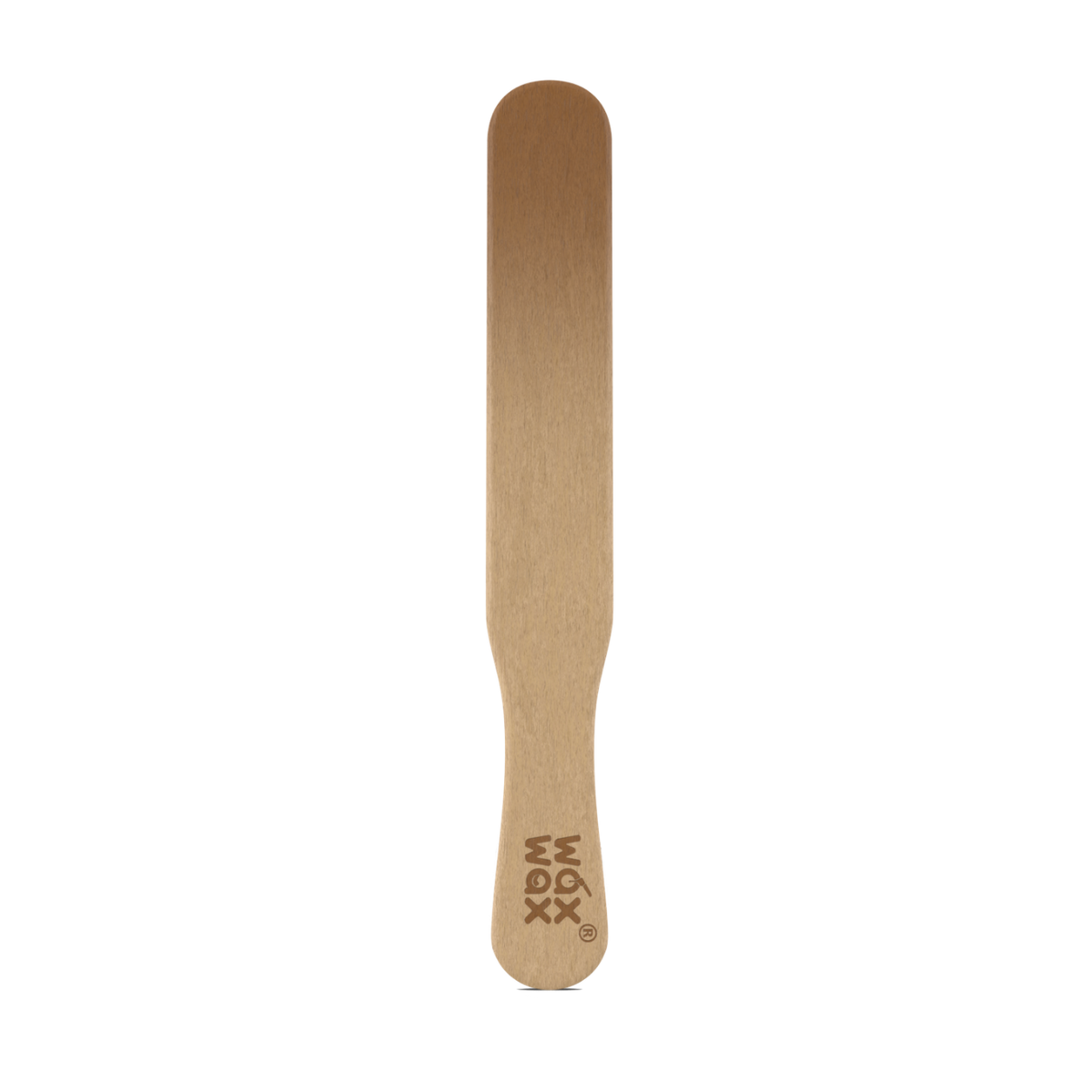 Large 11 inch wooden wax spatula, included in the Super Heavy Duty Waxing Kit