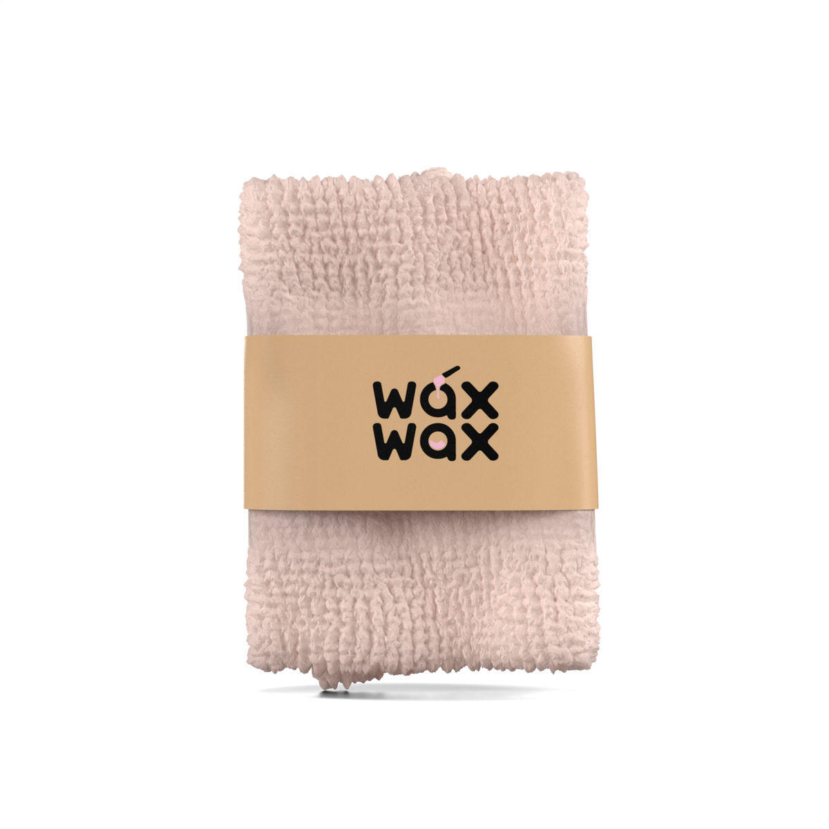 Bamboo exfoliating glove for pre-wax exfoliation, included in the Portable Waxing Kit