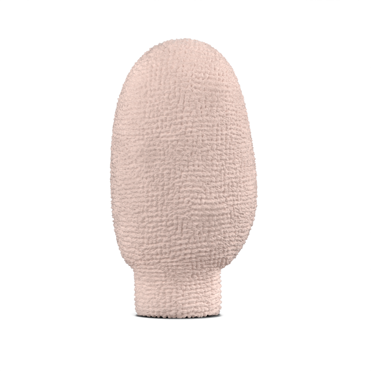 Bamboo exfoliating glove mitt for preparing the skin before waxing, included in the Professional Waxing Kit