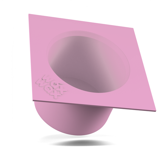 Pink silicone insert for the 10 lb wax warmer, for switching wax formulas without cleaning the pot